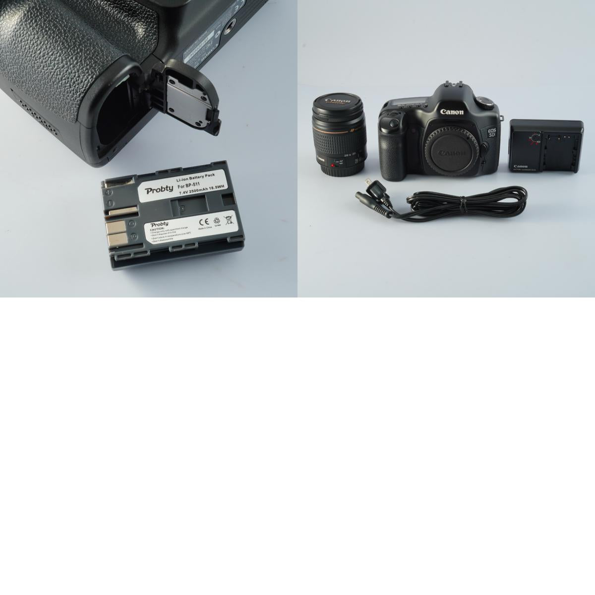 Canon EOS 5D + EF 28-80mm F/3.5-5.6 Ⅳ USM + CF 2GB デジタル一眼レフカメラ