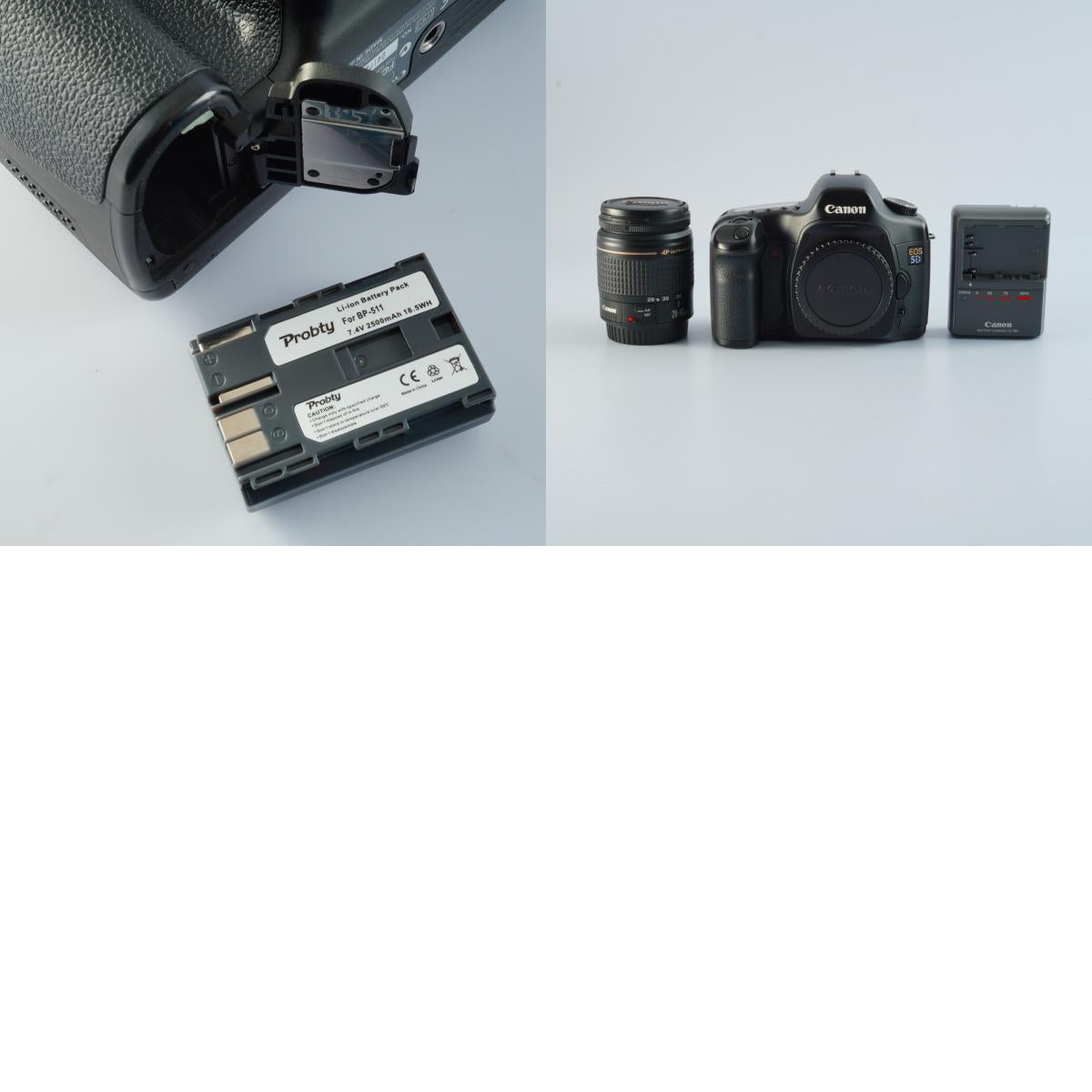 Canon EOS 5D + EF 28-80mm F/3.5-5.6 Ⅳ USM + CF 2GB デジタル一眼レフカメラ