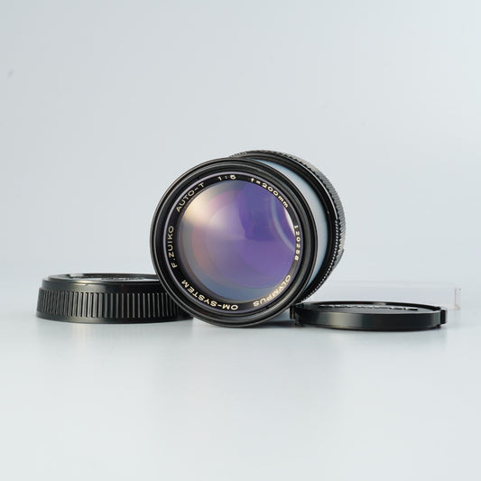 OLYMPUS OM-SYSTEM F.ZUIKO AUTO-T 200mm F/5 単焦点レンズ