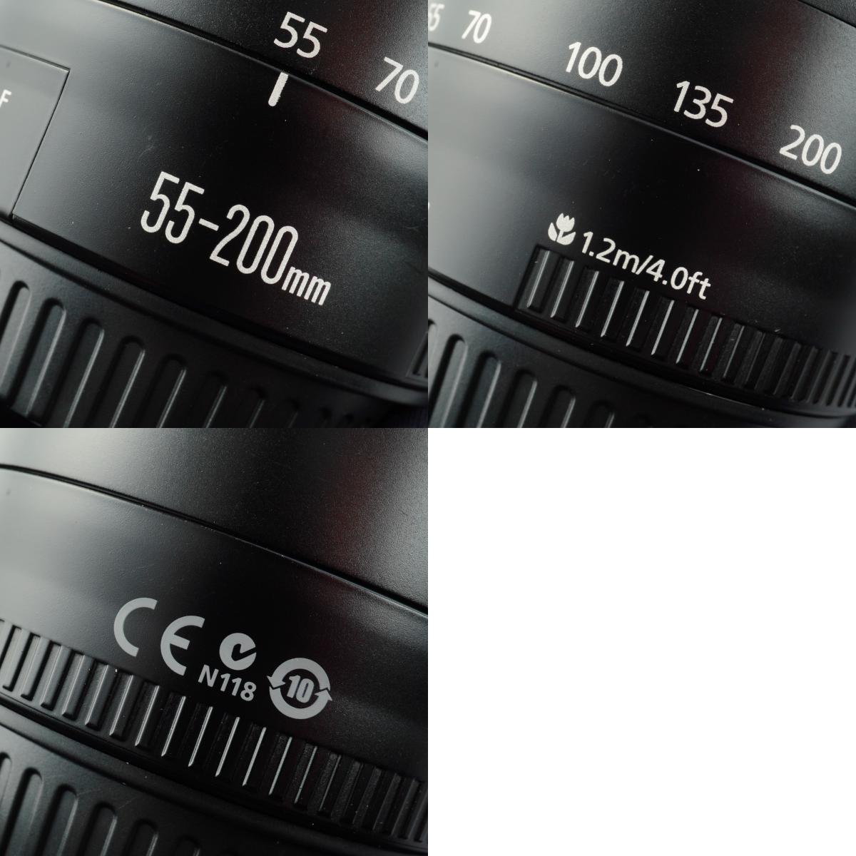 Canon EF 55-200mm F/4.5-5.6 Ⅱ USM ズームレンズ