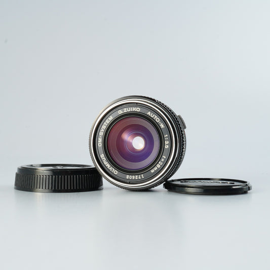 OLYMPUS OM-SYSTEM G.ZUIKO AUTO-W 28mm F/3.5 単焦点レンズ