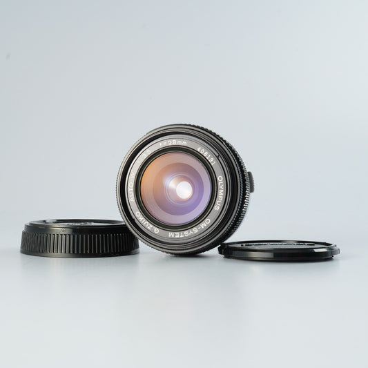 OLYMPUS OM-SYSTEM G.ZUIKO AUTO-W 28mm F/3.5 単焦点レンズ