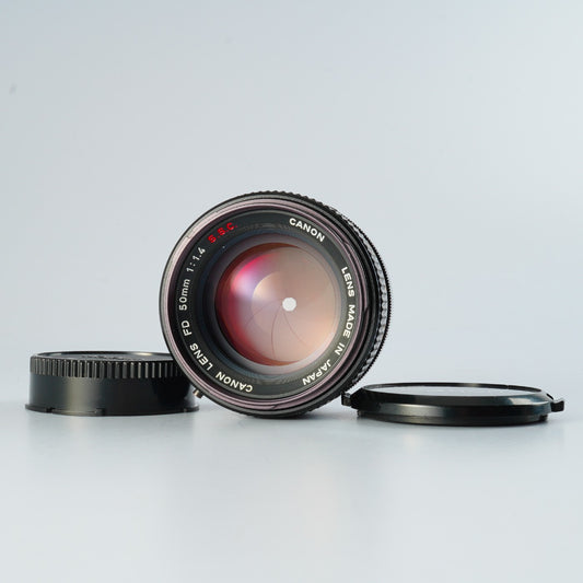 Canon FD 50mm f/1.4 SSC s.s.c. "A" 単焦点レンズ