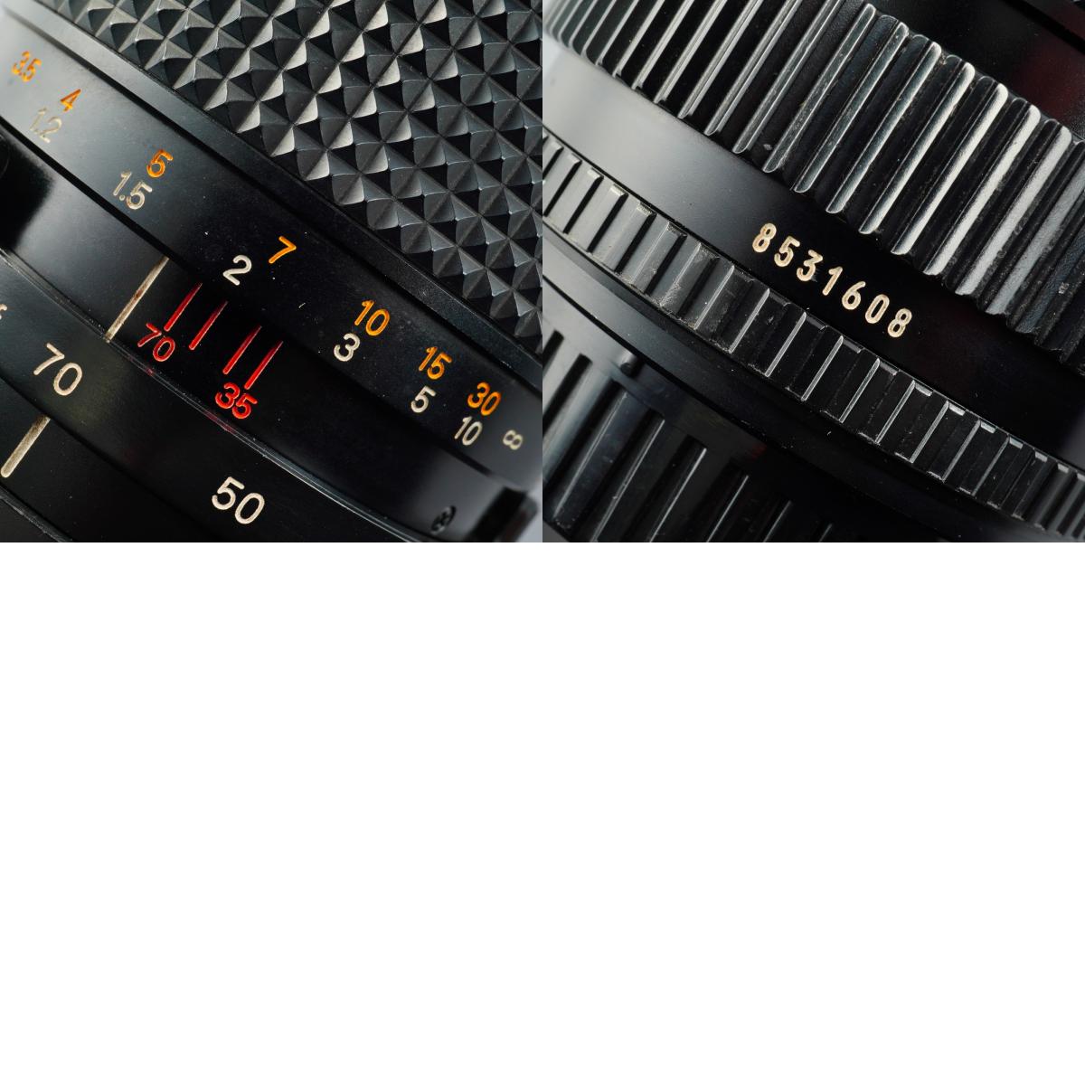 MINOLTA MD ZOOM 35-70mm F/3.5 ズームレンズ