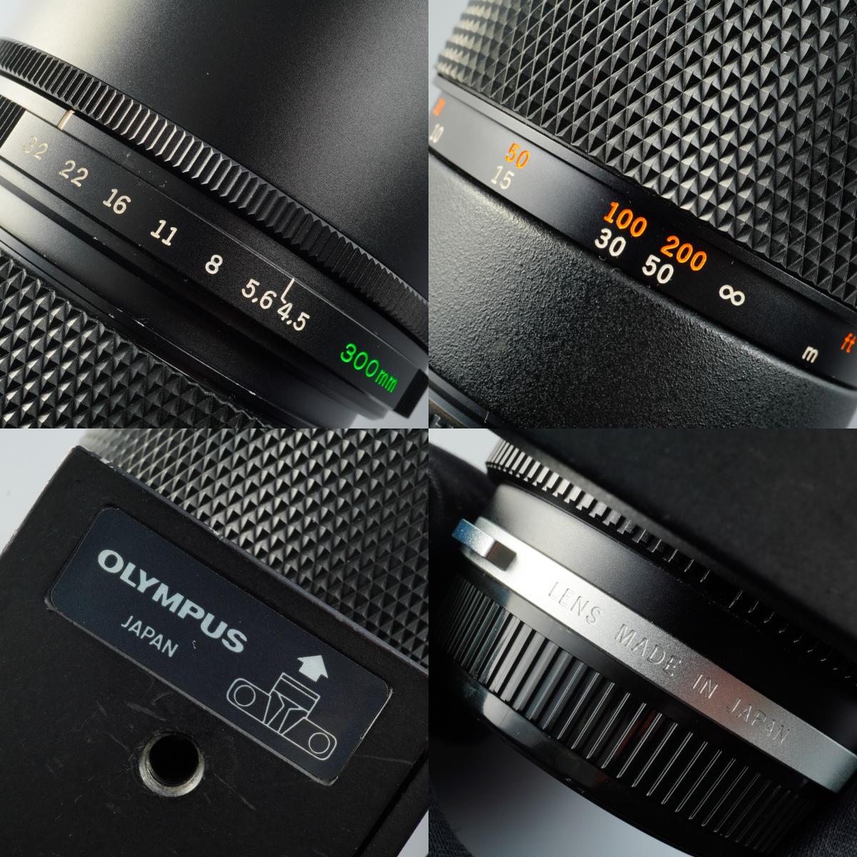 OLYMPUS OM-SYSTEM ZUIKO MC AUTO-T 300mm F/4.5 単焦点レンズ