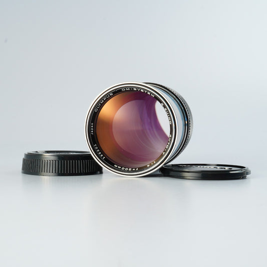 OLYMPUS OM-SYSTEM E.ZUIKO AUTO-T 200mm F/4 単焦点レンズ