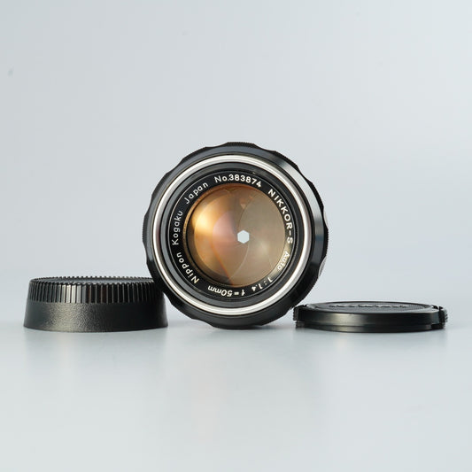 Nikon Nikkor-S Auto 50mm F/1.4 " 6 Blade " 非Ai 単焦点レンズ