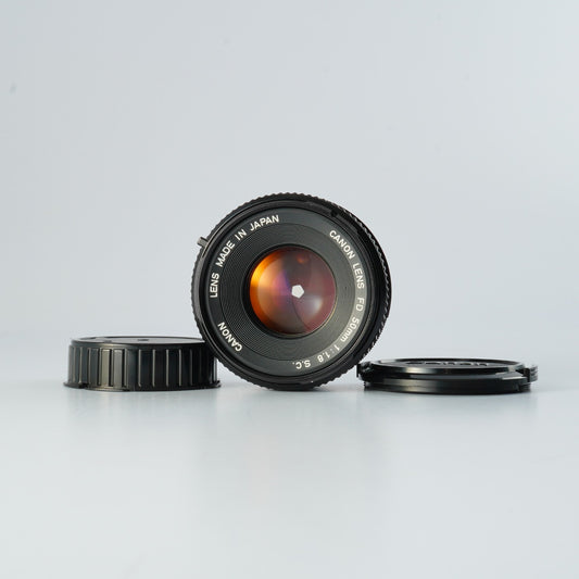 Canon FD 50mm F/1.8 S.C. 単焦点レンズ