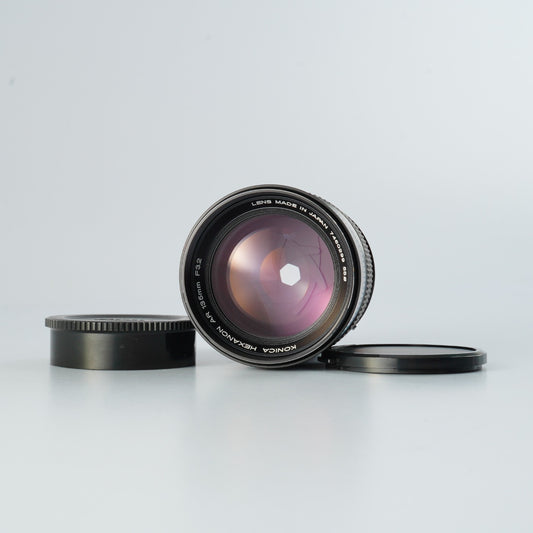 Konica HEXANON AR 135mm F/3.2 単焦点レンズ
