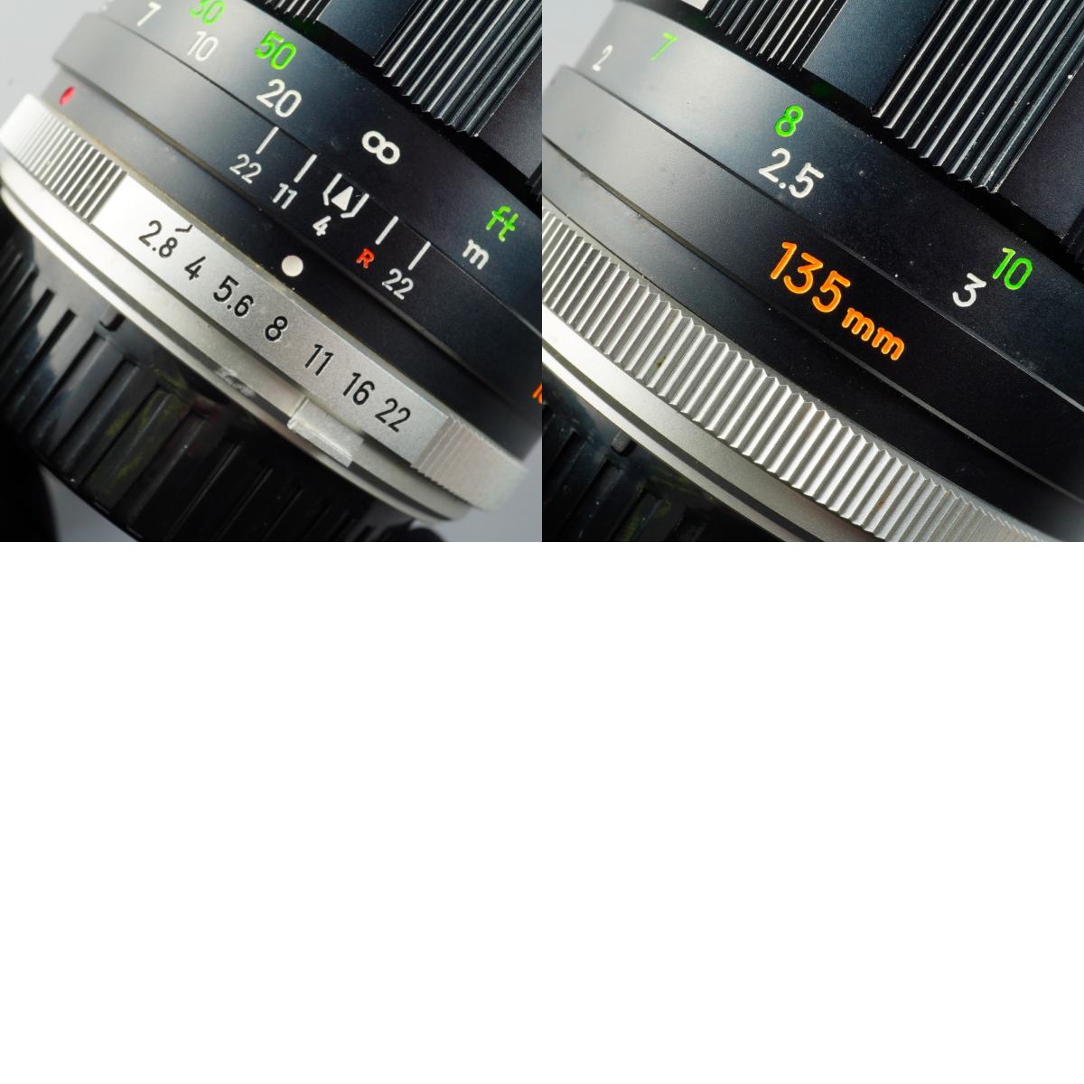 MINOLTA MC Tele Rokkor PF 135mm F/2.8 単焦点レンズ