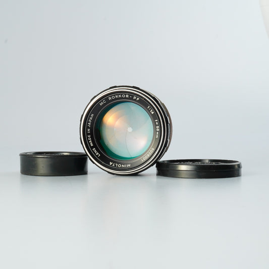 MINOLTA MC ROKKOR-PF 58mm F/1.4 単焦点レンズ
