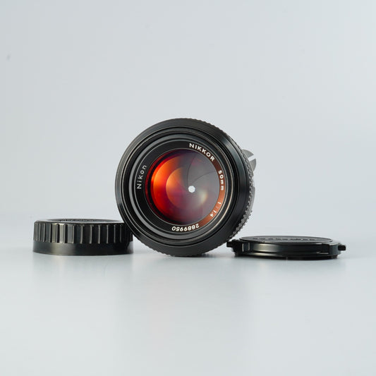 Nikon NIKKOR 非Ai 50mm F/1.4 単焦点レンズ