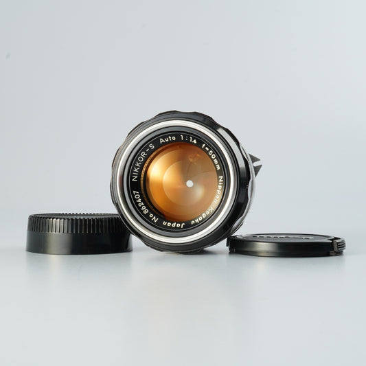 Nikon NIKKOR-S Auto 50mm F/1.4 非Ai 単焦点レンズ