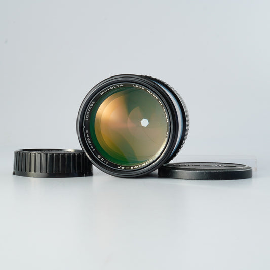 MINOLTA MC TELE ROKKOR PF 135mm F/2.8 単焦点レンズ