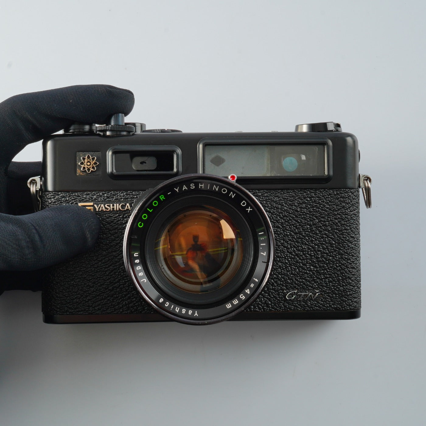 【SERVICED & TESTED】 YASHICA Electro 35 GTN Black 45mm F/1.7 + Battery Adapter レンジファインダーフィルムカメラ