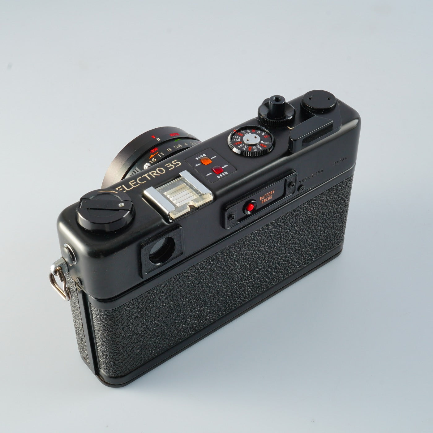 【SERVICED & TESTED】 YASHICA Electro 35 GTN Black 45mm F/1.7 + Battery Adapter レンジファインダーフィルムカメラ
