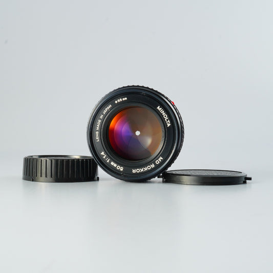 MINOLTA MD ROKKOR 50mm F/1.4 単焦点レンズ