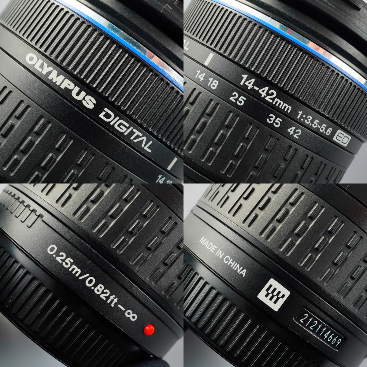 OLYMPUS ZUIKO DIGITAL 14-42mm F/3.5-5.6 ED ズームレンズ