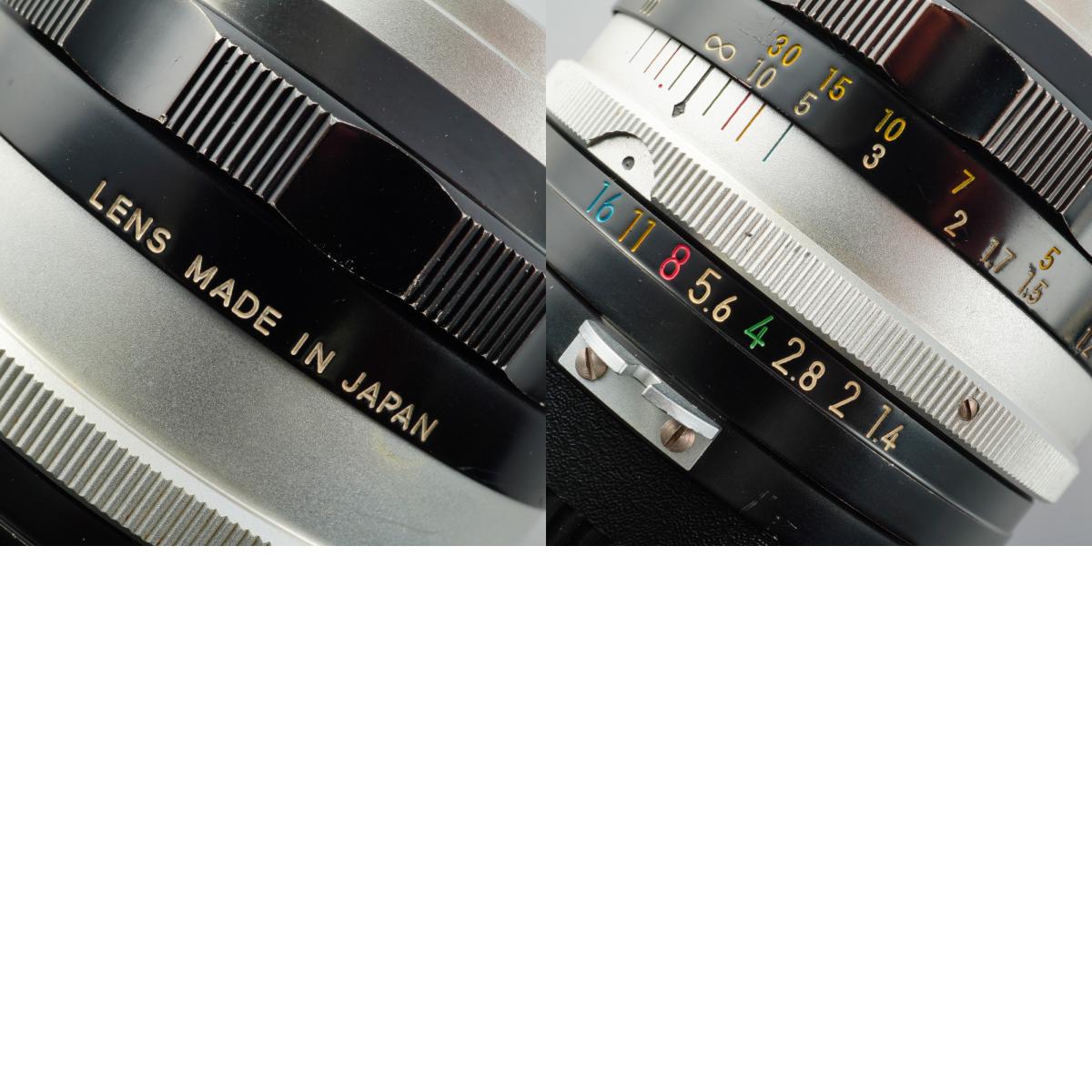 Nikon Nikkor-S Auto 50mm F/1.4 非Ai 単焦点レンズ