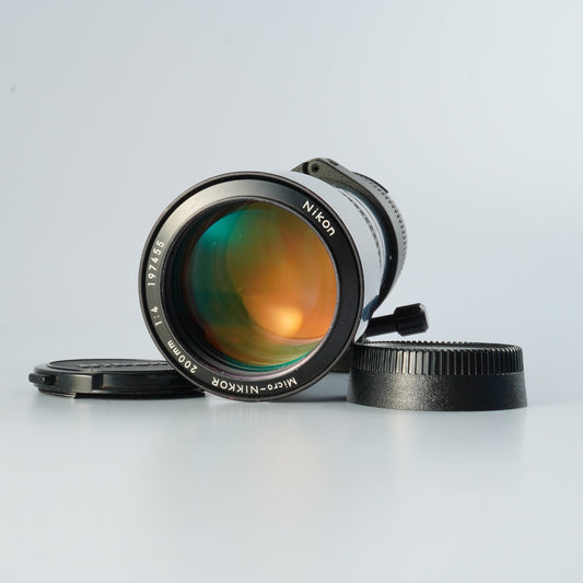 Nikon Ai Micro-Nikkor 200mm f/4 マクロレンズ