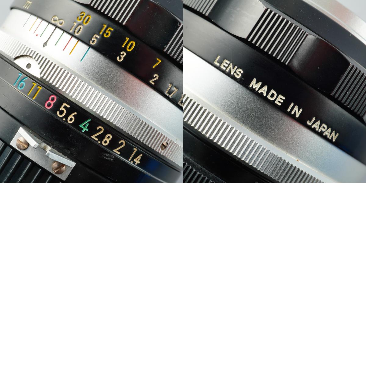 Nikon Nikkor S Auto 50mm F/1.4 非Ai 単焦点レンズ