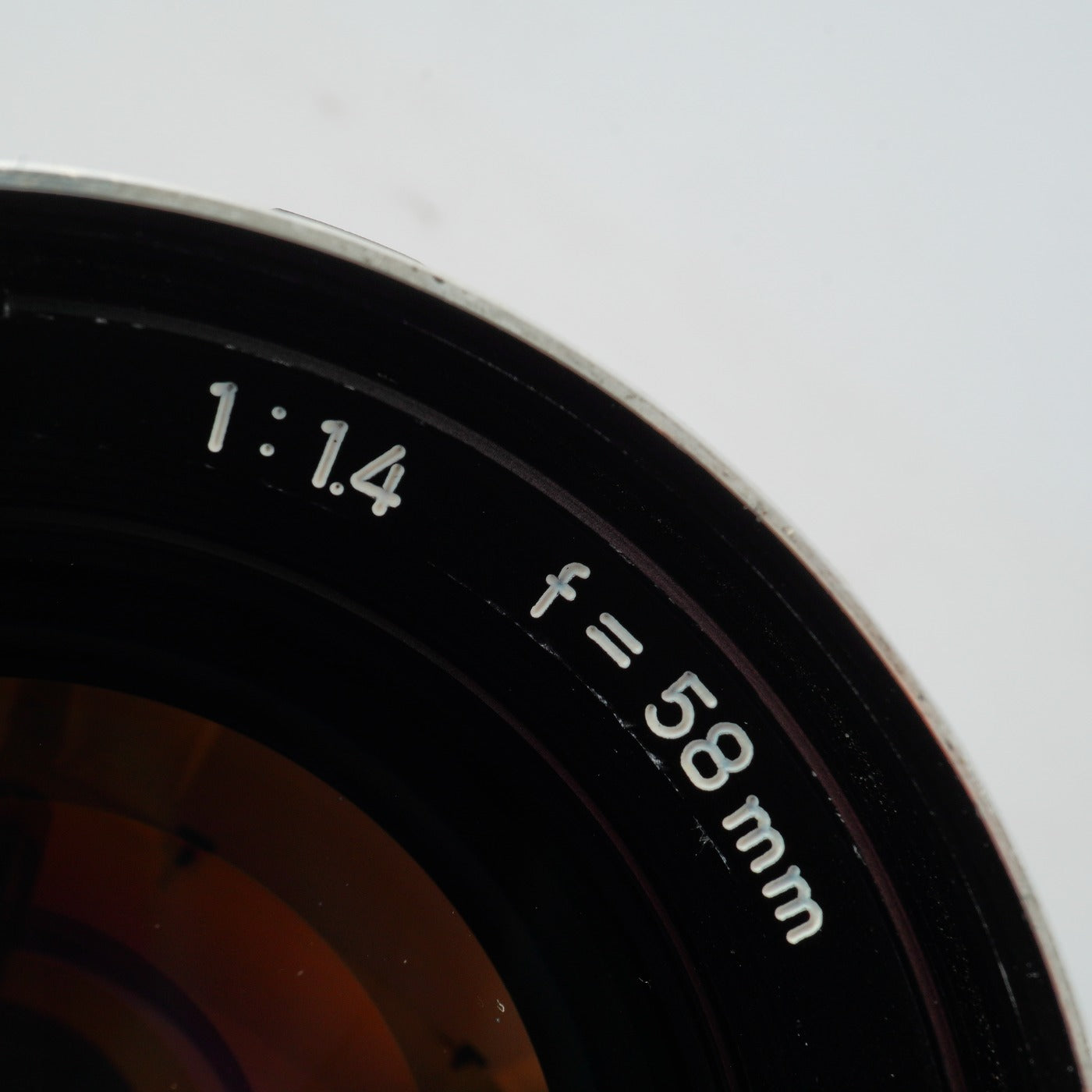 MINOLTA MC ROKKOR-PF 58mm F/1.4 prime lens