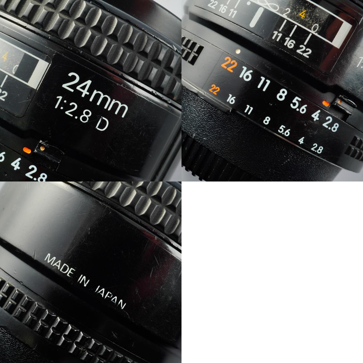 Nikon AF NIKKOR 24mm F/2.8 D 単焦点レンズ