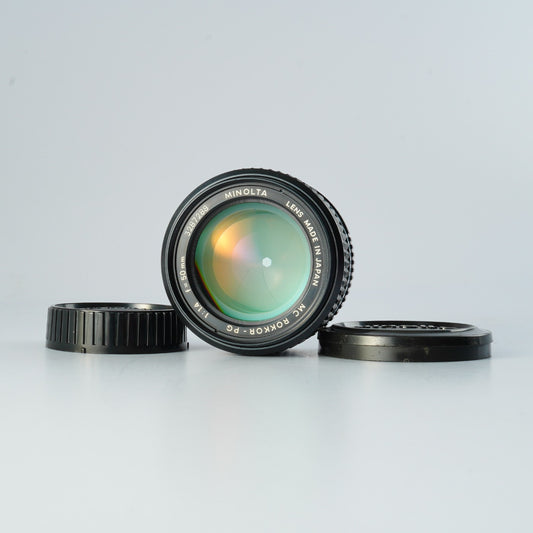 MINOLTA MC ROKKOR PG 50mm F/1.4 単焦点レンズ
