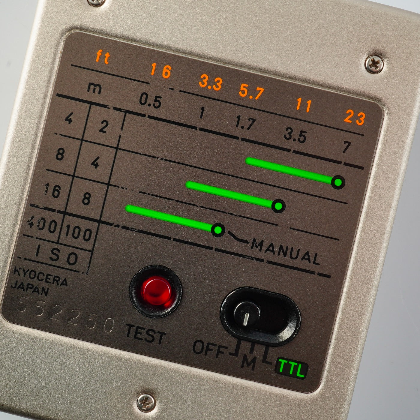 CONTAX TLA140 Shoe Mount Flash その他アクセサリー