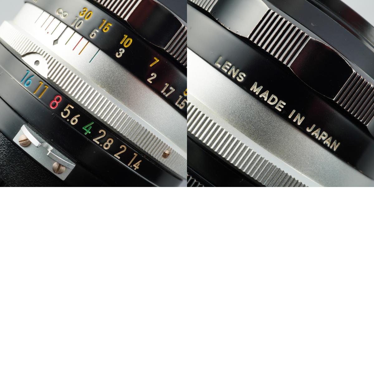 Nikon Nikkor-S.C Auto 50mm F/1.4 非Ai 単焦点レンズ