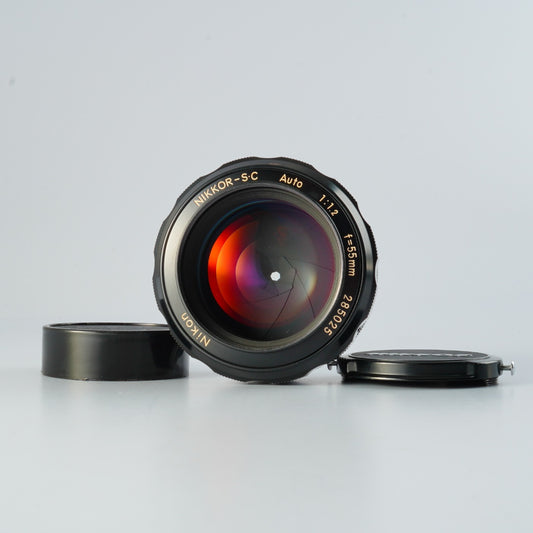 Nikon 非Ai Nikkor-S.C Auto 55mm F/1.2 単焦点レンズ