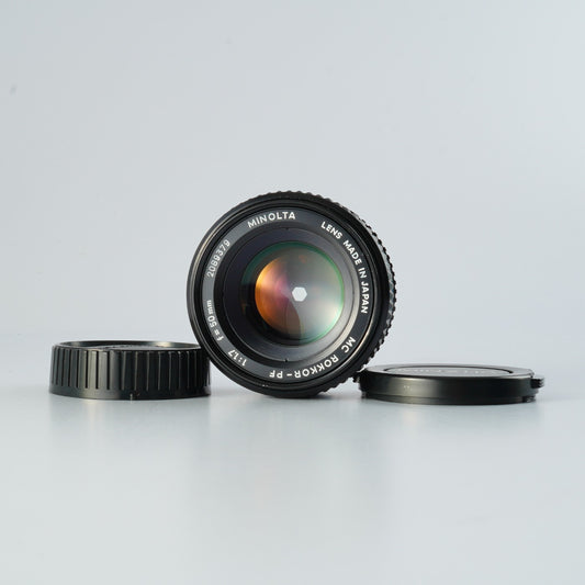 MINOLTA MC ROKKOR-PF 50mm F/1.7 単焦点レンズ