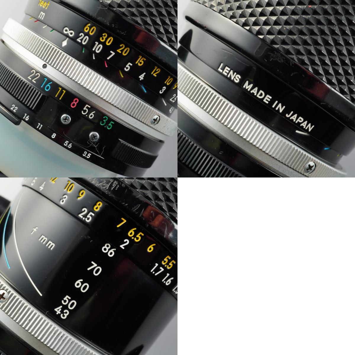 Nikon Ai Zoom-NIKKOR.C Auto 43-86mm F/3.5 ズームレンズ