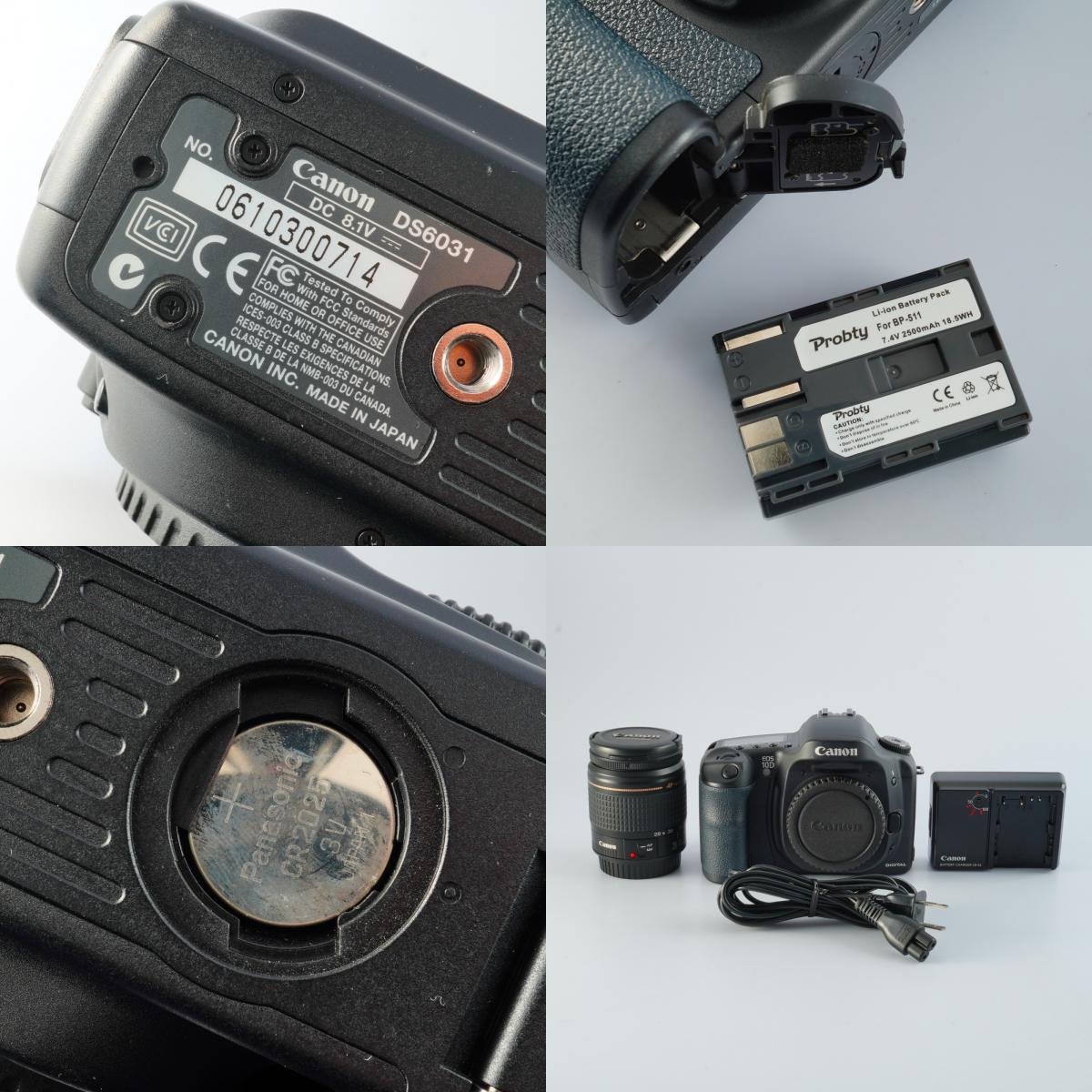 Canon EOS 10D + EF 28-80mm F/3.5-5.6 Ⅳ + CF 2GB デジタル一眼レフカメラ