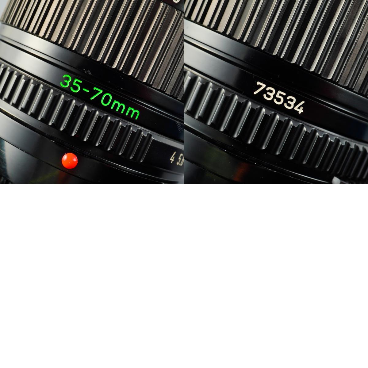 Canon FD 35-70mm F/4 ズームレンズ