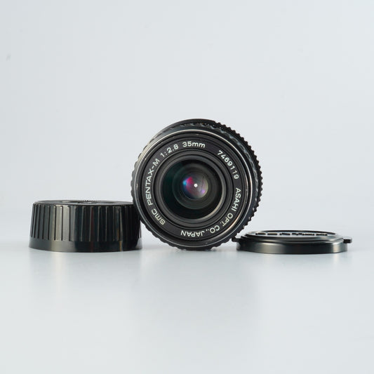 SMC PENTAX M 35mm F/2.8 (für Pentax K) Festbrennweitenobjektiv