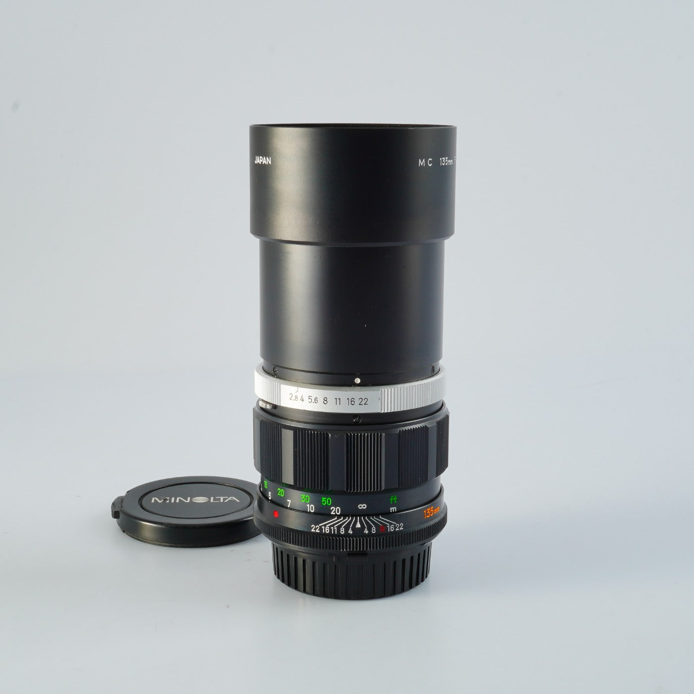 MINOLTA ミノルタ MC TELE ROKKOR PF 135mm F/2.8 単焦点レンズ MINOLTA MC TELE ROKKOR PF 135mm F/2.8 単焦点レンズ – 山田写真機店
