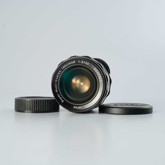 PENTAX SMC Super Multi Coated TAKUMAR 35mm F/2 (M42用) 単焦点レンズ