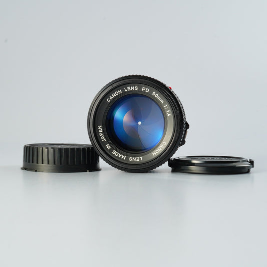 【ジャンク】 Canon New FD 50mm F/1.4 単焦点レンズ