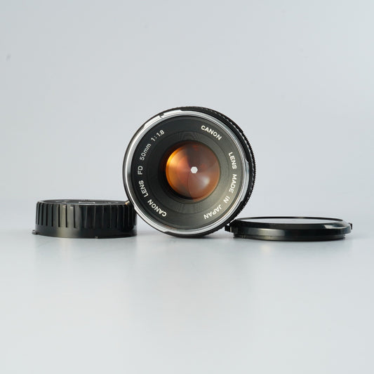 Canon FD 50mm F/1.8 単焦点レンズ