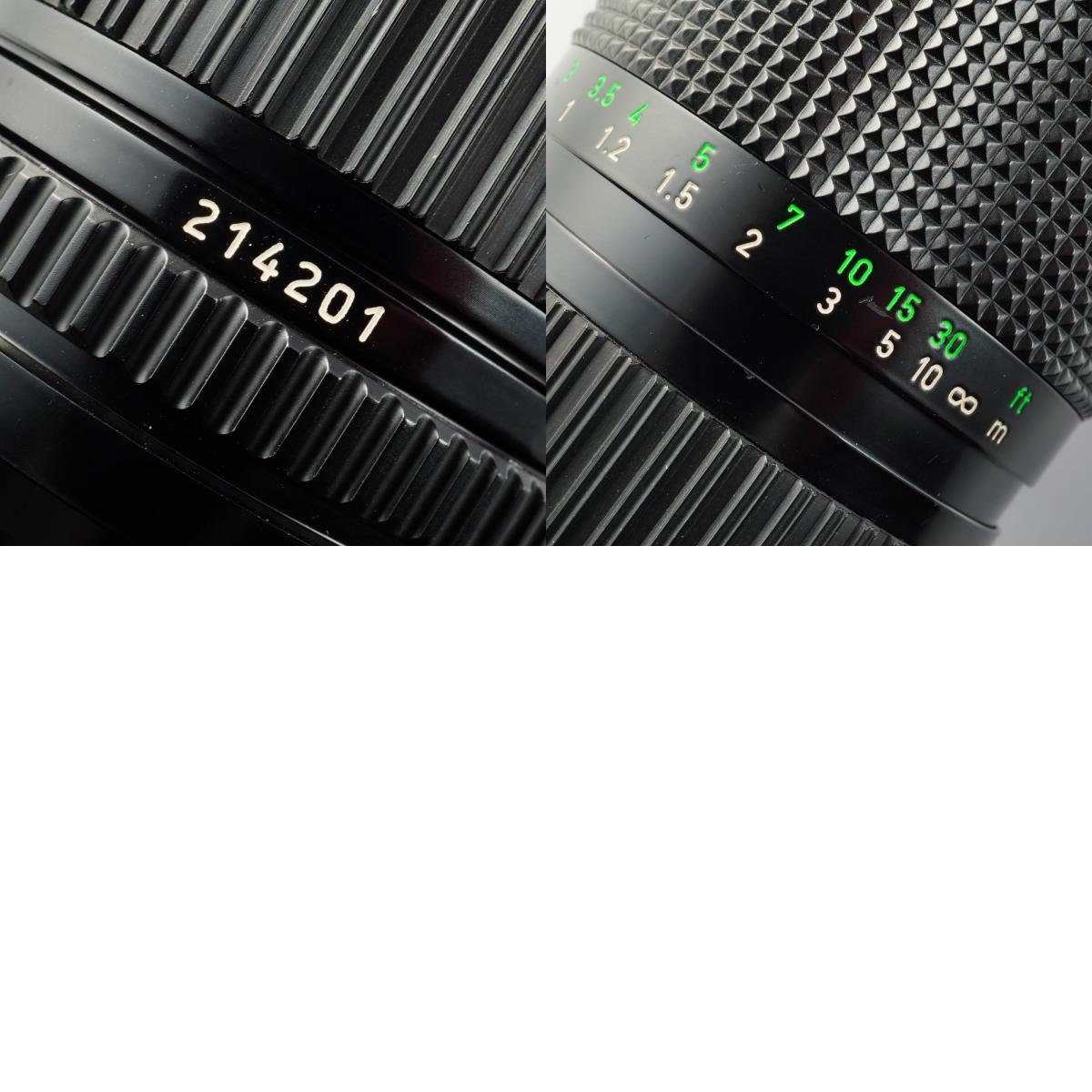 Canon FD 35-70mm F/4 ズームレンズ