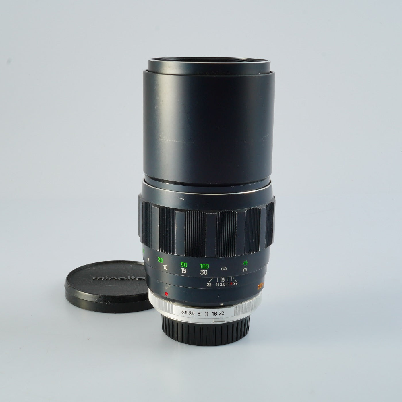MINOLTA MC TELE ROKKOR-QF 200mm F/3.5 単焦点レンズ – 山田写真機店