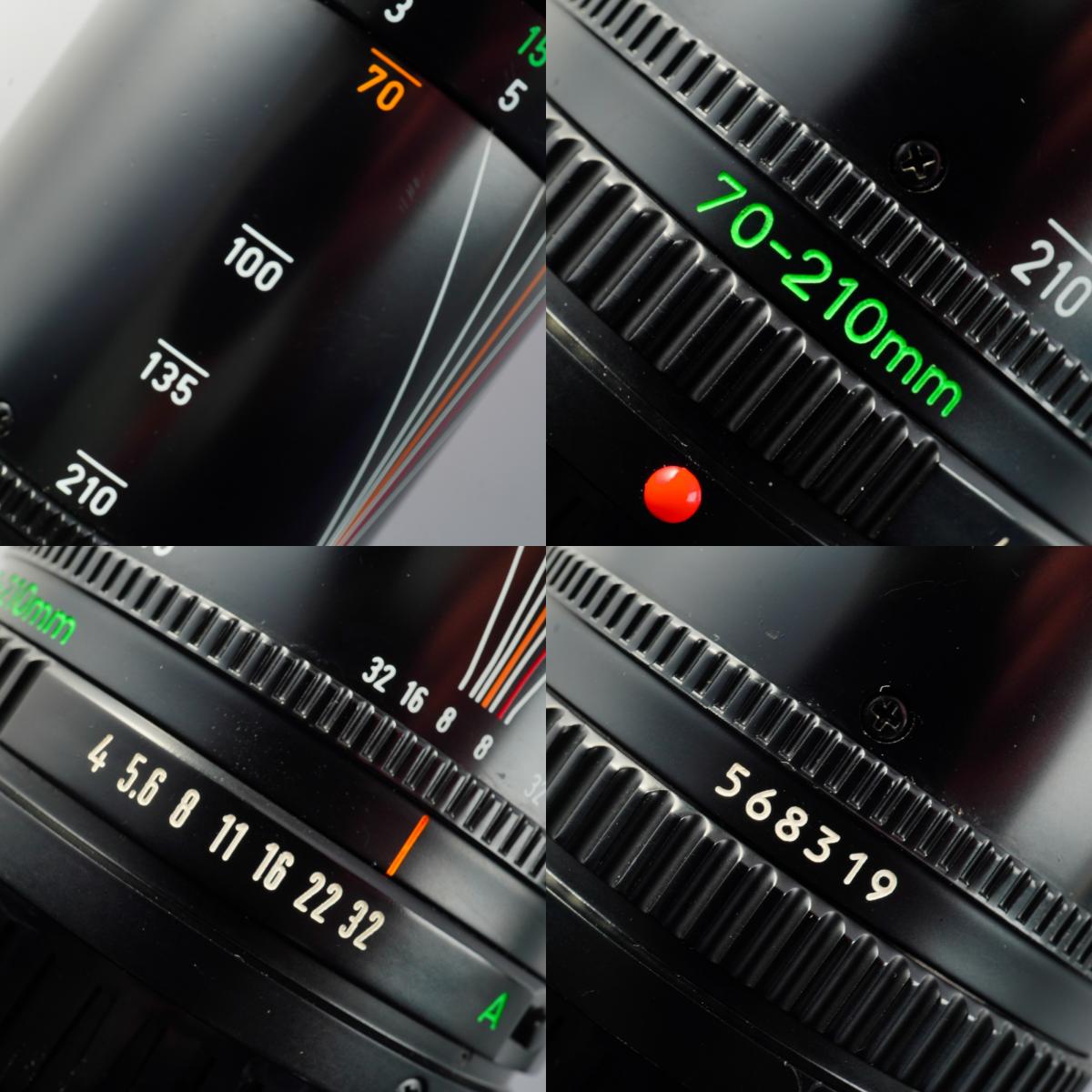Canon FD 70-210mm F/4 Zoomobjektiv
