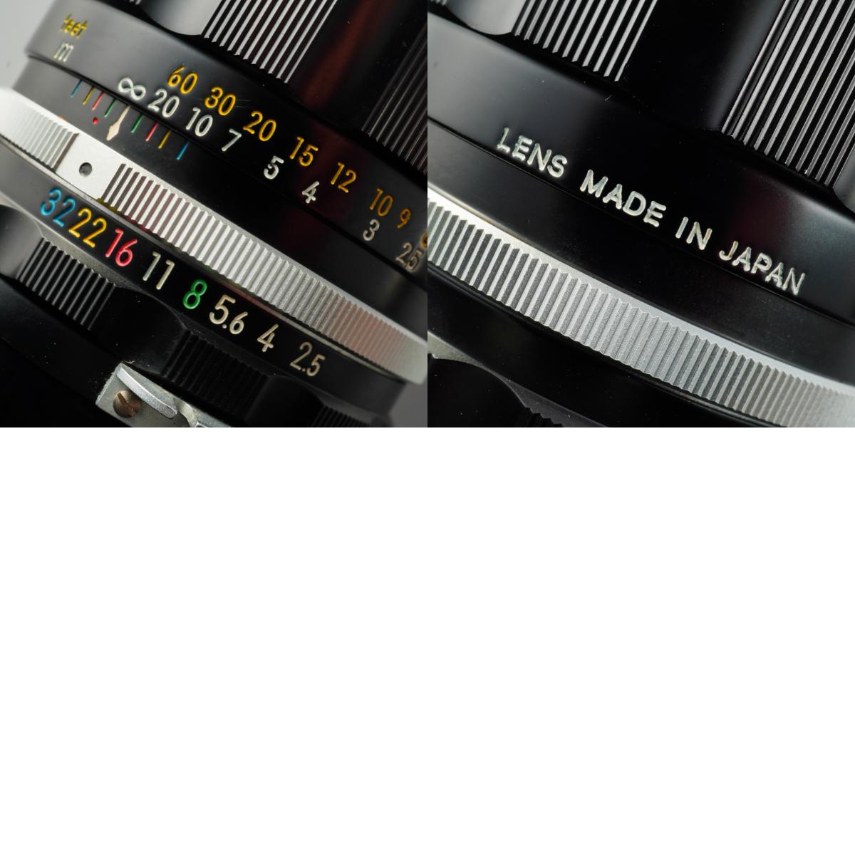 Nikon 非Ai NIKKOR-P Auto 105mm F/2.5 単焦点レンズ