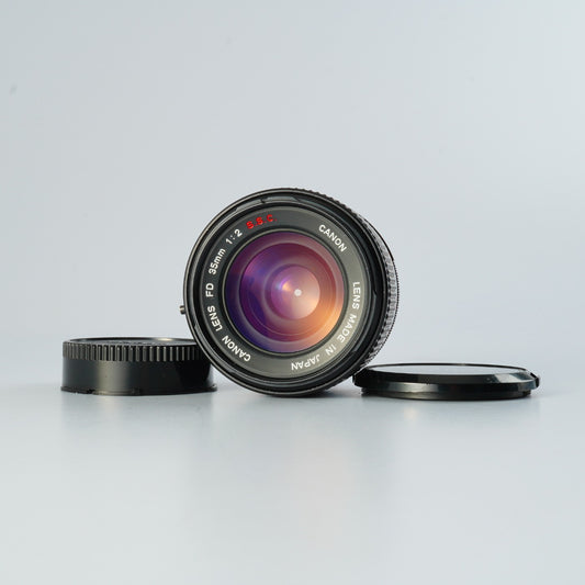 Canon FD 35mm F/2 s.s.c. Concave "O" 単焦点レンズ