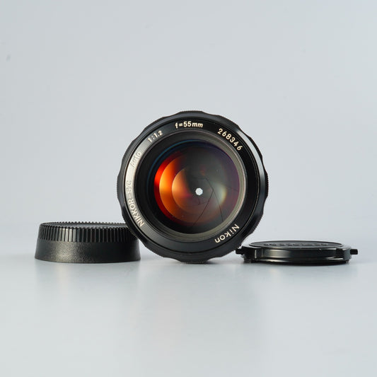 Nikon 非Ai Nikkor-S.C Auto 55mm F/1.2 単焦点レンズ
