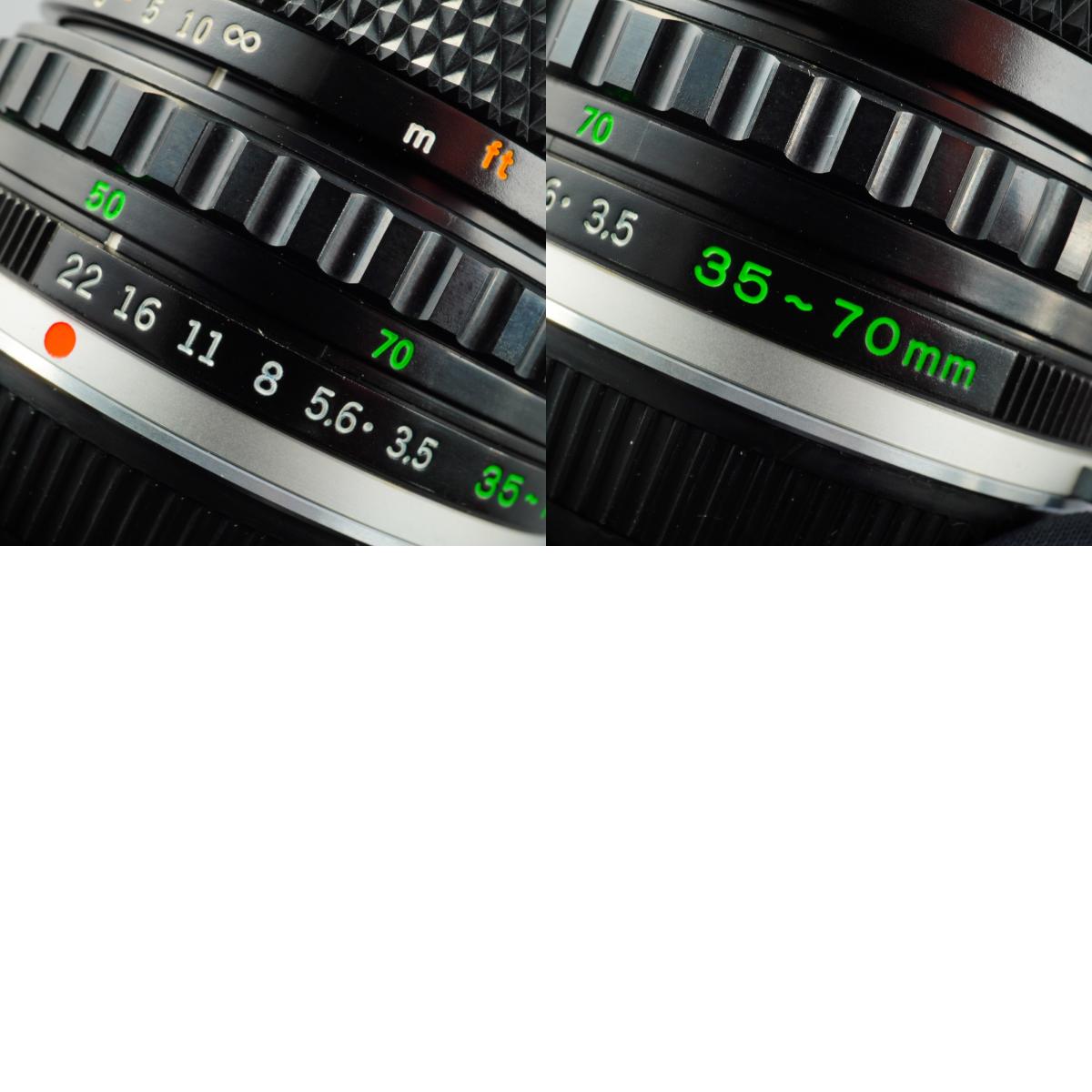 OLYMPUS OM-SYSTEM S ZUIKO AUTO-ZOOM 35-70 mm F/3,5-4,5 Zoomobjektiv