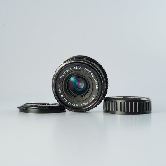 SMC PENTAX M 28mm F/2.8 (für Pentax K) Festbrennweitenobjektiv