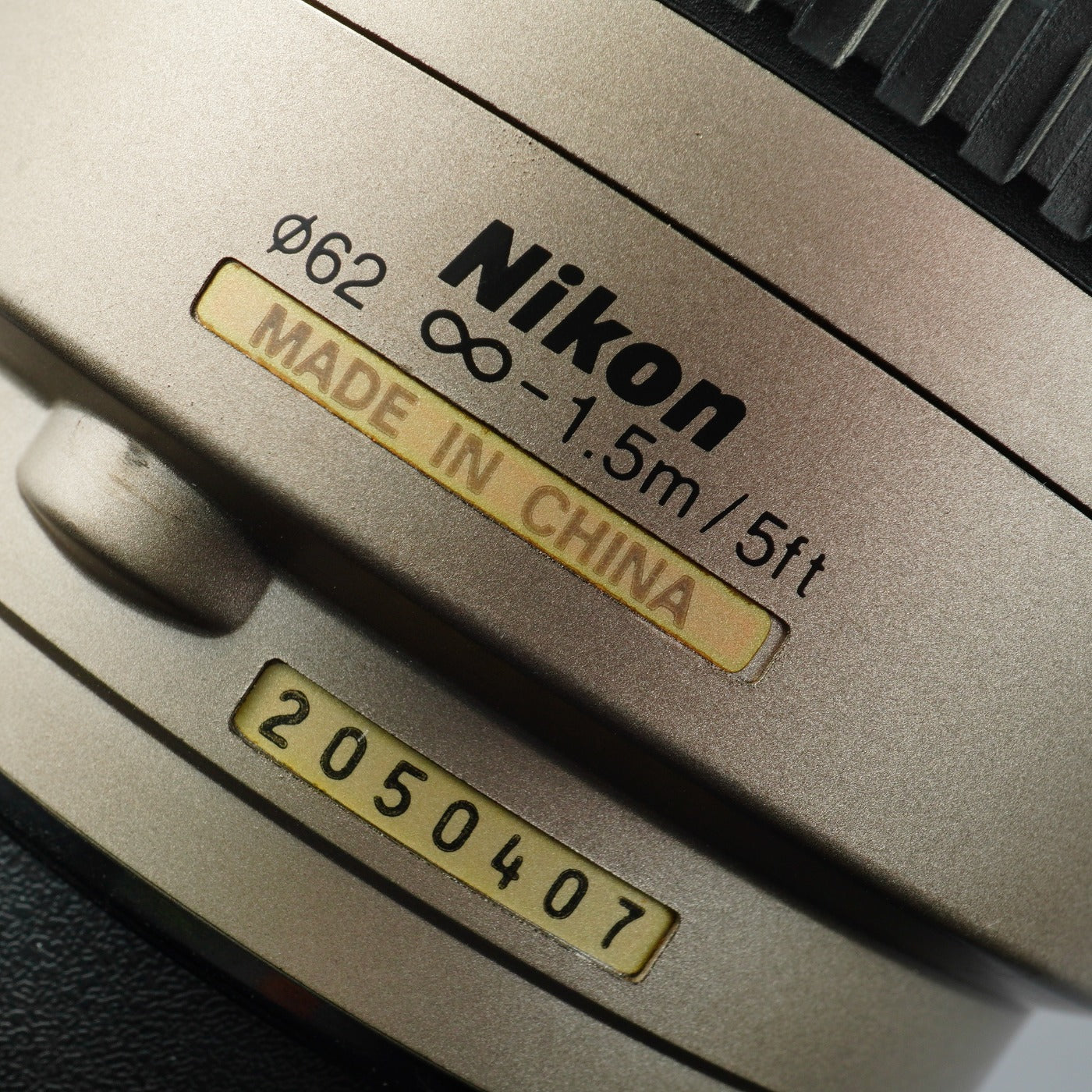 Nikon AF NIKKOR 70-300mm F/4-5.6 G Silver Zoom Lens