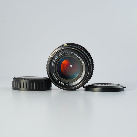 SMC PENTAX M 50mm F/1.7 (für Pentax K) Festbrennweitenobjektiv